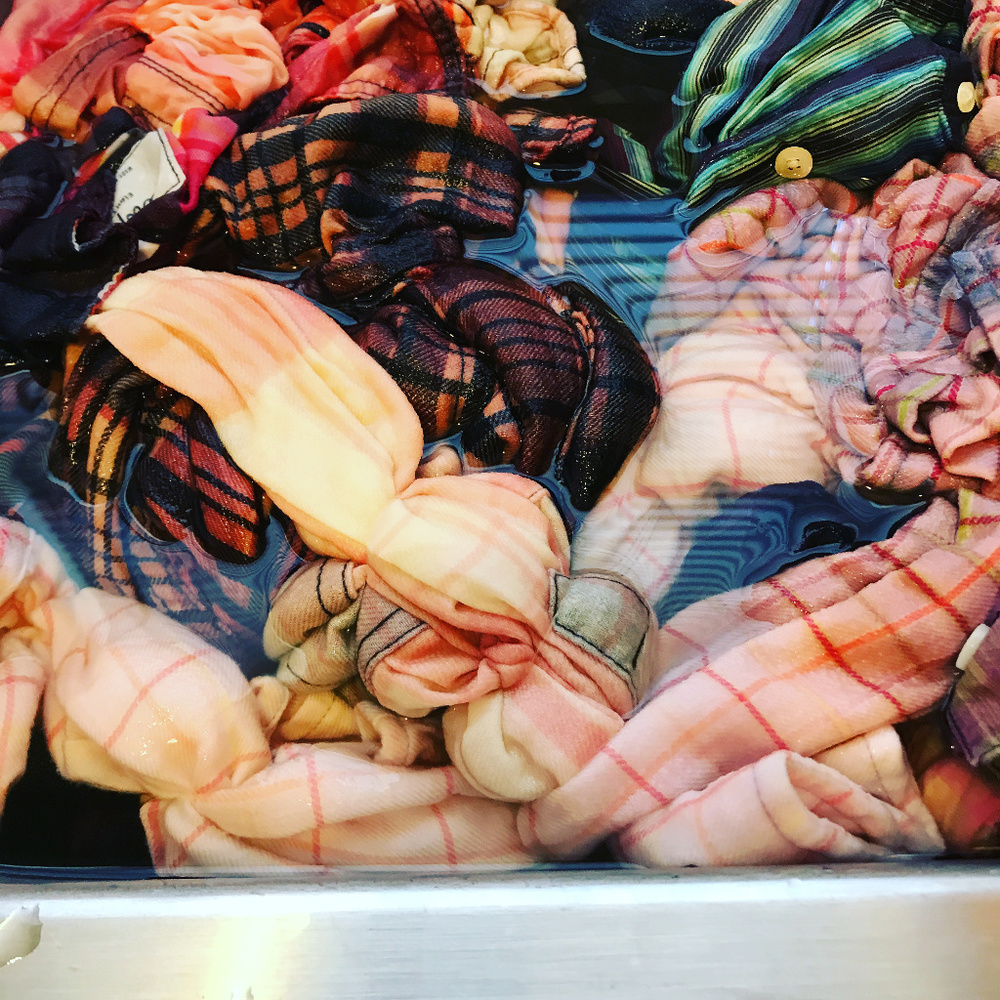 Distressed Custom Bleached Flannel Shirts Ooak - image 6